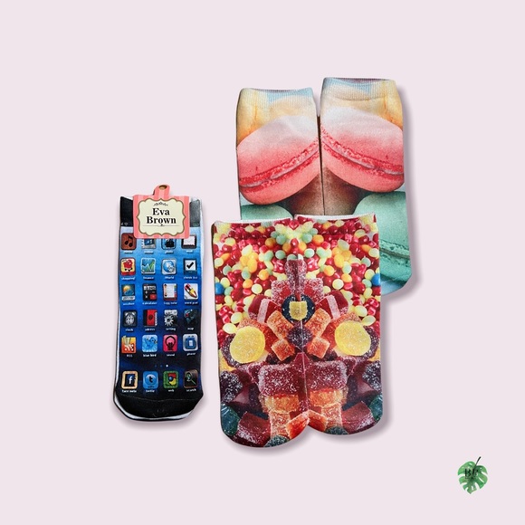 Accessories - Three Pairs of Ankle Socks